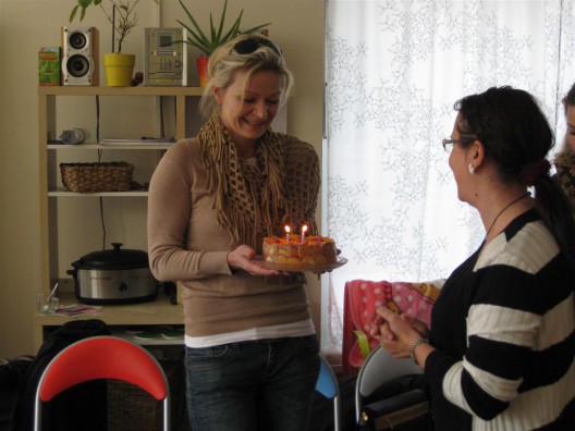 Aj narodeniny jednej z prítomných dám sme oslávili ako sa patrí